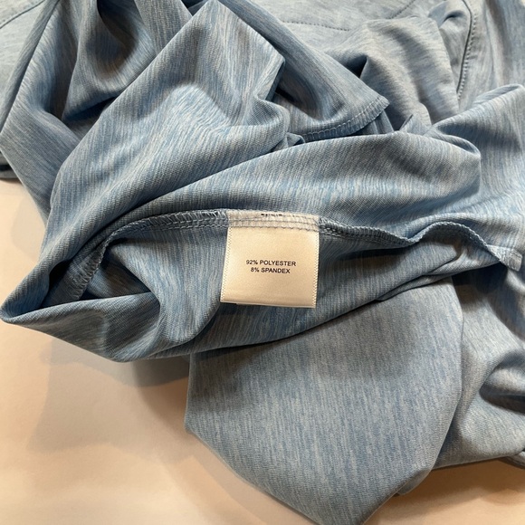 PETER MILLAR MENS STEALTH PERFORMANCE 1/4 ZIP VEST, CHANNEL BLUE, NWT $125, S - Picture 10 of 13